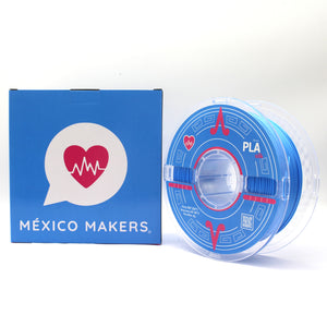 FILAMENTO PLA SILK AZUL REAL PARA IMPRESORA 3D