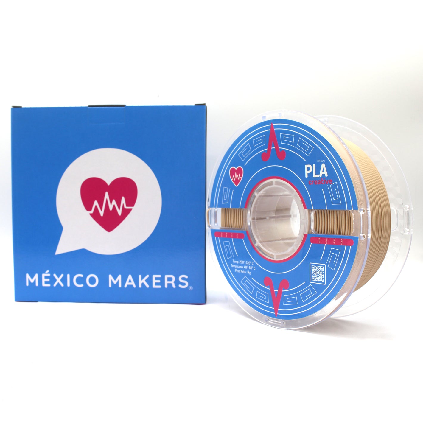 FILAMENTO PLA CREATIVE MADERA PARA IMPRESORA 3D